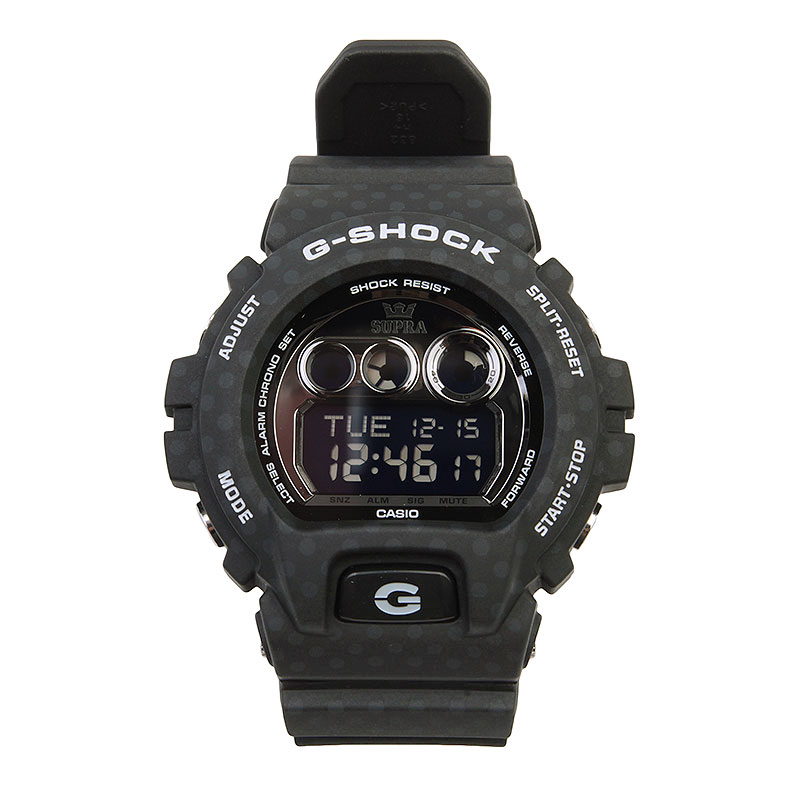  серые часы Casio x Supra G-Shock GD-X6900SP GD-X6900SP-1E - цена, описание, фото 1